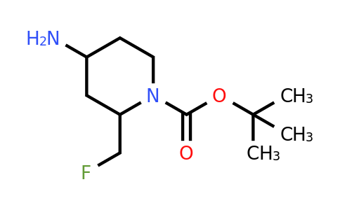 CAS 2357671-78-2 | tert-butyl 4-amino-2-(fluoromethyl)piperidine-1-carboxylate