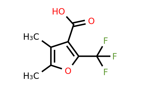 CAS 23584-87-4 | 4,5-dimethyl-2-(trifluoromethyl)furan-3-carboxylic acid