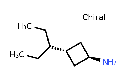 CAS 2359076-12-1 | trans-3-(1-ethylpropyl)cyclobutanamine