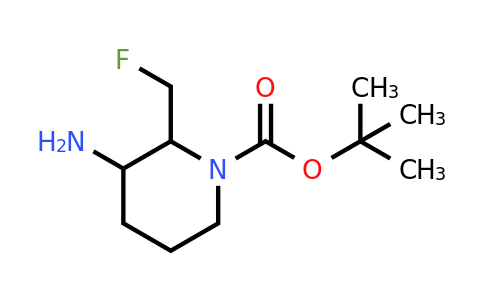 CAS 2359346-49-7 | tert-butyl 3-amino-2-(fluoromethyl)piperidine-1-carboxylate