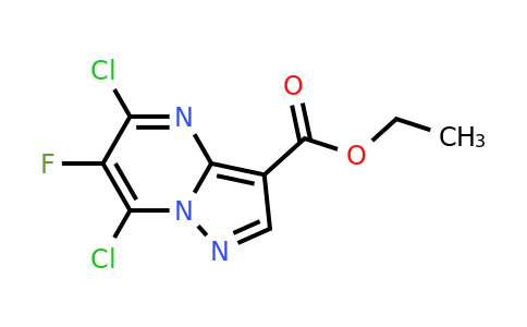 CAS 2359650-49-8 | ethyl 5,7-dichloro-6-fluoro-pyrazolo[1,5-a]pyrimidine-3-carboxylate