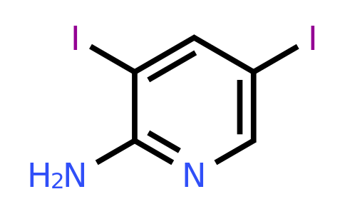 CAS 23597-15-1 | 3,5-Diiodopyridin-2-amine
