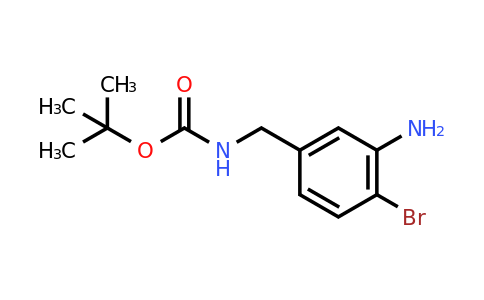 CAS 2359953-13-0 | tert-Butyl 3-amino-4-bromobenzylcarbamate