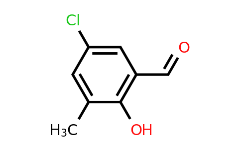CAS 23602-63-3 | 5-chloro-2-hydroxy-3-methylbenzaldehyde
