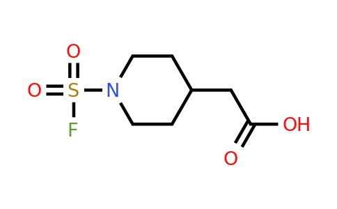 CAS 2361635-43-8 | 2-(1-fluorosulfonyl-4-piperidyl)acetic acid