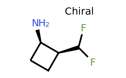CAS 2361920-60-5 | (1R,2S)-2-(difluoromethyl)cyclobutanamine