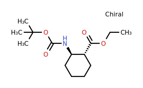 CAS 2361926-29-4 | (1R,2R)-Ethyl 2-((tert-butoxycarbonyl)amino)cyclohexanecarboxylate
