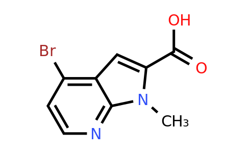 CAS 2361994-09-2 | 4-bromo-1-methyl-pyrrolo[2,3-b]pyridine-2-carboxylic acid