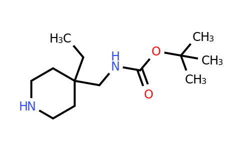 CAS 236406-29-4 | tert-butyl N-[(4-ethylpiperidin-4-yl)methyl]carbamate