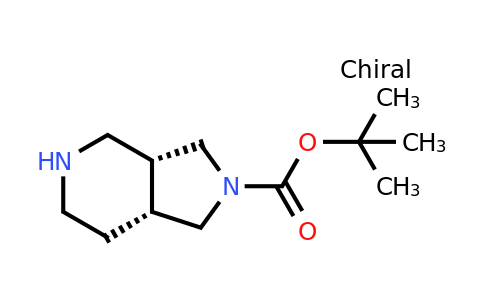 CAS 236406-56-7 | 2H-Pyrrolo[3,4-C]pyridine-2-carboxylic acid, octahydro-, 1,1-dimethylethyl ester, (3AR,7AR)-rel-