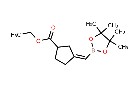 CAS 2365173-44-8 | ethyl (3Z)-3-[(4,4,5,5-tetramethyl-1,3,2-dioxaborolan-2-yl)methylene]cyclopentanecarboxylate