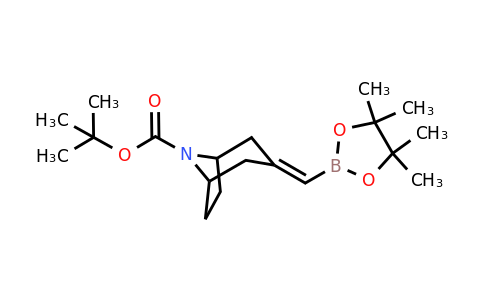 CAS 2365173-53-9 | tert-butyl 3-[(4,4,5,5-tetramethyl-1,3,2-dioxaborolan-2-yl)methylene]-8-azabicyclo[3.2.1]octane-8-carboxylate