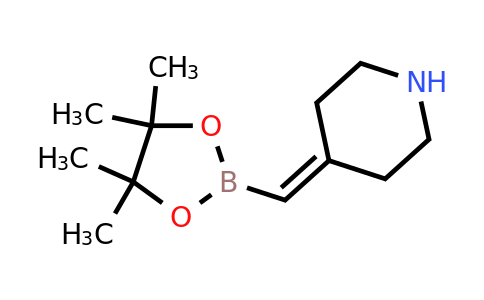 CAS 2365173-84-6 | 4-[(4,4,5,5-tetramethyl-1,3,2-dioxaborolan-2-yl)methylene]piperidine