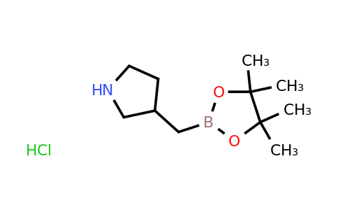 CAS 2365173-93-7 | 3-[(4,4,5,5-tetramethyl-1,3,2-dioxaborolan-2-yl)methyl]pyrrolidine;hydrochloride