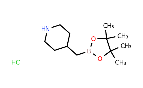 CAS 2365173-97-1 | 4-[(4,4,5,5-tetramethyl-1,3,2-dioxaborolan-2-yl)methyl]piperidine;hydrochloride