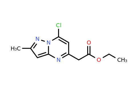 CAS 2365242-87-9 | ethyl 2-(7-chloro-2-methyl-pyrazolo[1,5-a]pyrimidin-5-yl)acetate