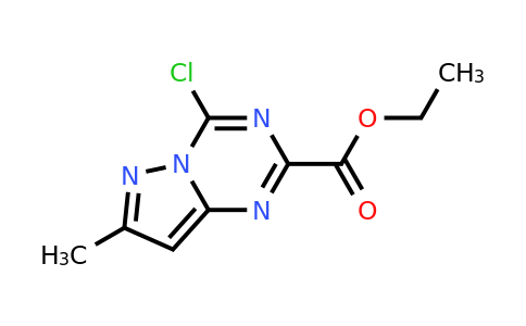 CAS 2365243-36-1 | ethyl 4-chloro-7-methyl-pyrazolo[1,5-a][1,3,5]triazine-2-carboxylate