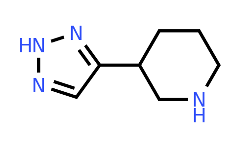 CAS 2366183-19-7 | 3-(2H-1,2,3-Triazol-4-yl)piperidine