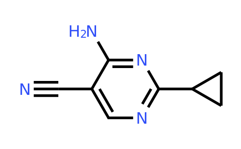 CAS 23662-47-7 | 4-Amino-2-cyclopropylpyrimidine-5-carbonitrile