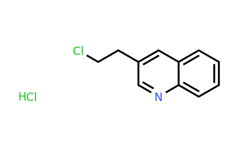 CAS 2368871-60-5 | 3-(2-Chloroethyl)quinoline hydrochloride