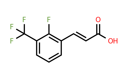 CAS 237069-83-9 | 3-(2-Fluoro-3-(trifluoromethyl)phenyl)acrylic acid