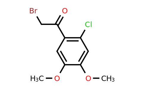 CAS 237384-61-1 | 2-Bromo-1-(2-chloro-4,5-dimethoxyphenyl)ethan-1-one