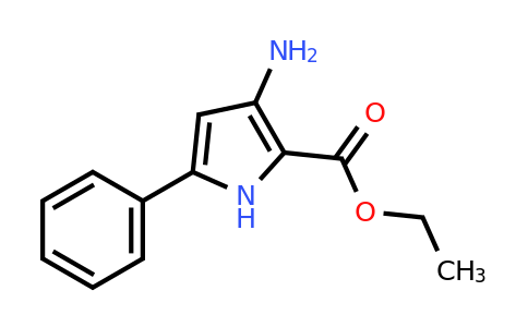 CAS 237435-27-7 | Ethyl 3-amino-5-phenyl-1H-pyrrole-2-carboxylate