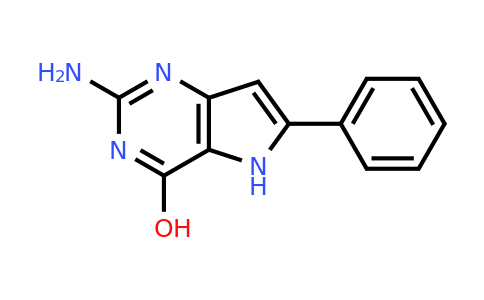 CAS 237435-29-9 | 2-Amino-6-phenyl-5H-pyrrolo[3,2-D]pyrimidin-4-ol