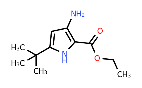 CAS 237435-98-2 | Ethyl 3-amino-5-(tert-butyl)-1H-pyrrole-2-carboxylate