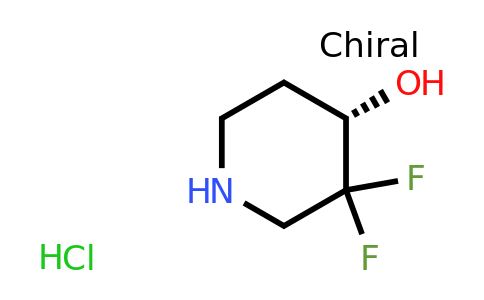 CAS 2375164-95-5 | (4S)-3,3-difluoropiperidin-4-ol;hydrochloride