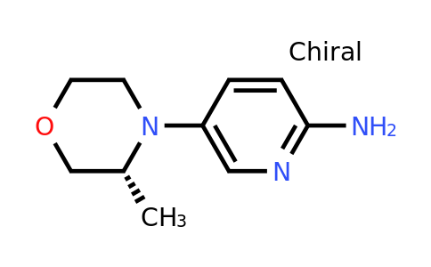 5-[(3R)-3-methylmorpholin-4-yl]pyridin-2-amine