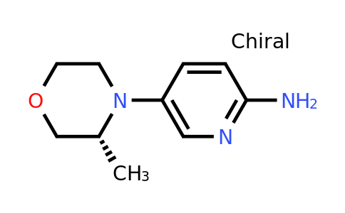 CAS 2375165-11-8 | 5-[(3R)-3-methylmorpholin-4-yl]pyridin-2-amine