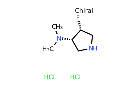 CAS 2375165-17-4 | (3S,4R)-4-fluoro-N,N-dimethyl-pyrrolidin-3-amine;dihydrochloride