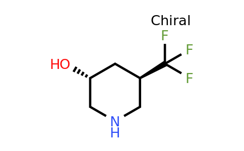 CAS 2375165-70-9 | (3R,5R)-5-(trifluoromethyl)piperidin-3-ol