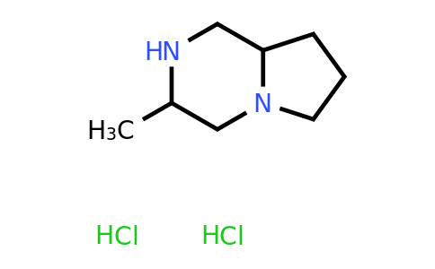 CAS 2375194-70-8 | 3-methyl-1,2,3,4,6,7,8,8a-octahydropyrrolo[1,2-a]pyrazine;dihydrochloride