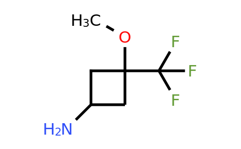 CAS 2375267-83-5 | 3-methoxy-3-(trifluoromethyl)cyclobutanamine
