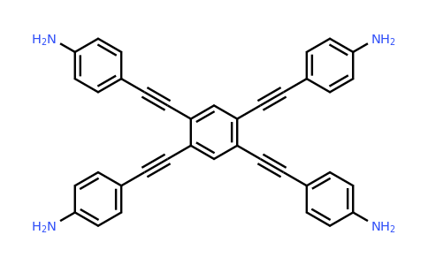 CAS 2375652-88-1 | 4,4',4'',4'''-(Benzene-1,2,4,5-tetrayltetrakis(ethyne-2,1-diyl))tetraaniline