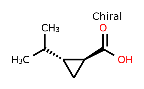 CAS 2375816-26-3 | (1S,2R)-2-isopropylcyclopropanecarboxylic acid