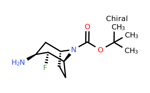 CAS 2375919-22-3 | tert-butyl rel-(1S,2S,3S,5R)-3-amino-2-fluoro-8-azabicyclo[3.2.1]octane-8-carboxylate