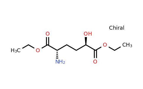 CAS 2376143-31-4 | (2S,5R)-rel-2-Amino-5-hydroxy-hexanedioic acid diethyl ester