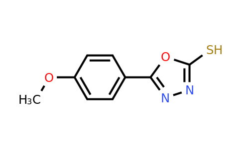 CAS 23766-26-9 | 5-(4-methoxyphenyl)-1,3,4-oxadiazole-2-thiol