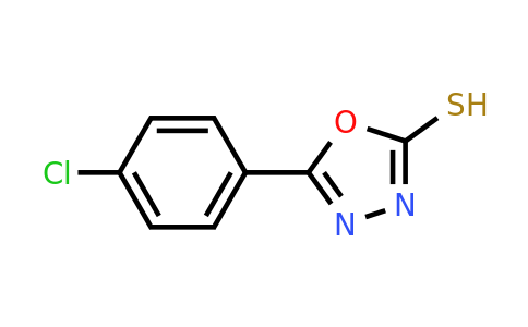 CAS 23766-28-1 | 5-(4-chlorophenyl)-1,3,4-oxadiazole-2-thiol