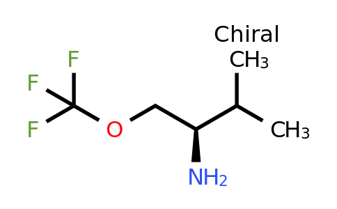 CAS 2376696-15-8 | (R)-2-Methyl-1-trifluoromethoxymethyl-propylamine