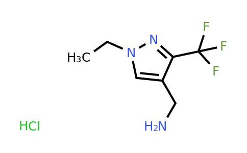 CAS 2376726-60-0 | [1-ethyl-3-(trifluoromethyl)pyrazol-4-yl]methanamine;hydrochloride