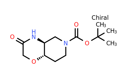 CAS 2377012-04-7 | tert-butyl (4aS,8aS)-3-oxo-4,4a,5,7,8,8a-hexahydropyrido[4,3-b][1,4]oxazine-6-carboxylate