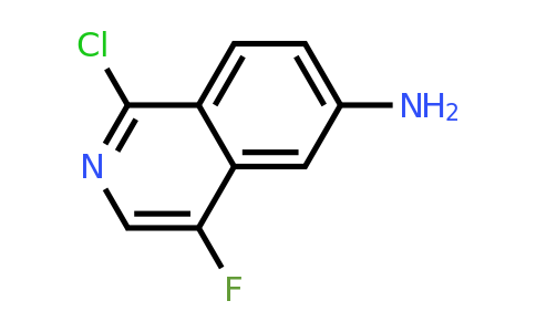 CAS 2377033-30-0 | 1-chloro-4-fluoro-isoquinolin-6-amine