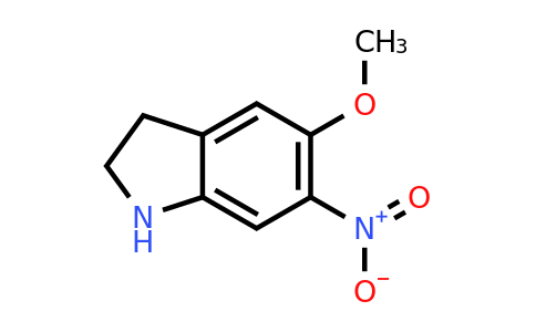 CAS 23772-38-5 | 5-methoxy-6-nitro-2,3-dihydro-1H-indole