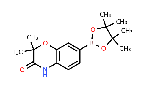 CAS 2377233-81-1 | 2,2-Dimethyl-7-(4,4,5,5-tetramethyl-[1,3,2]dioxaborolan-2-yl)-4H-benzo[1,4]oxazin-3-one