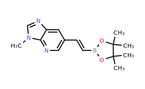 CAS 2377233-86-6 | (E)-[2-[3-methyl-3H-imidazo[4,5-b]pyridin-6-yl]vinyl]boronic acid pinacol ester