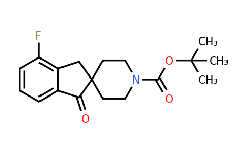 CAS 2377354-94-2 | tert-butyl 4-fluoro-1-oxo-spiro[indane-2,4'-piperidine]-1'-carboxylate